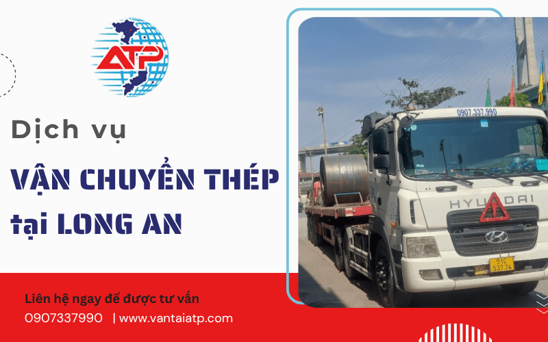 vận chuyển thép long an