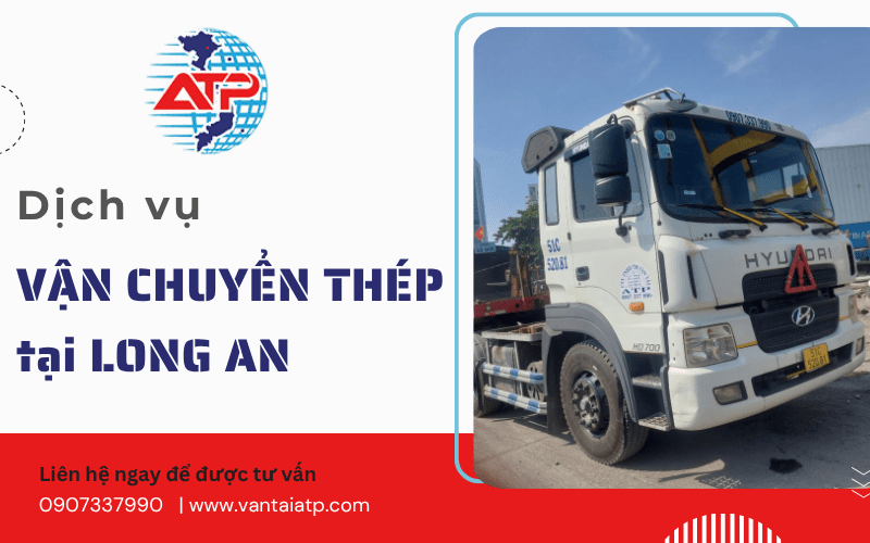 vận chuyển thép long an