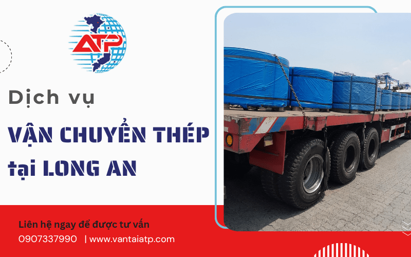 vận chuyển thép long an