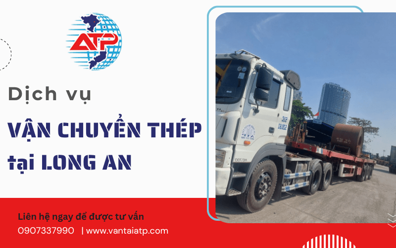 vận chuyển thép long an