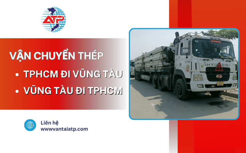 vận chuyển thép TPHCM đi Vũng Tàu