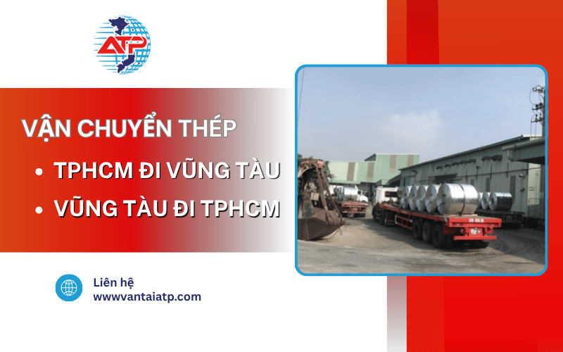 vận chuyển thép TPHCM đi Vũng Tàu