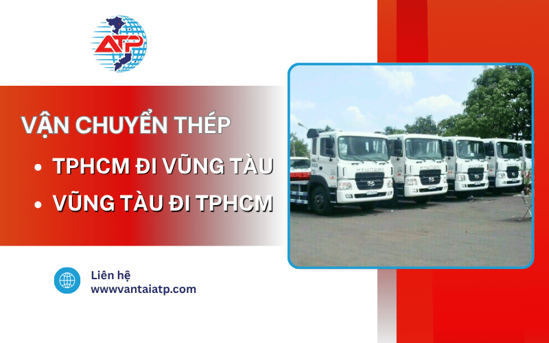 vận chuyển thép TPHCM đi Vũng Tàu