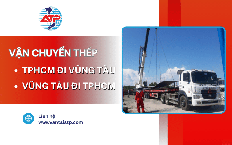 vận chuyển thép TPHCM đi Vũng Tàu